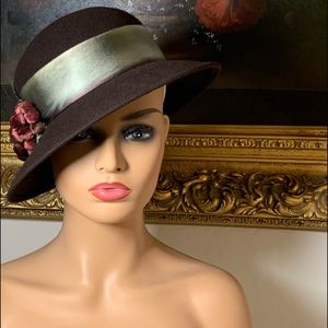 Wool Felt Dress Hat